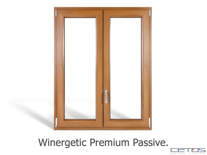 FINESTRA BATTENTE A DUE ANTE IN PVC DOPPIA CAMERA