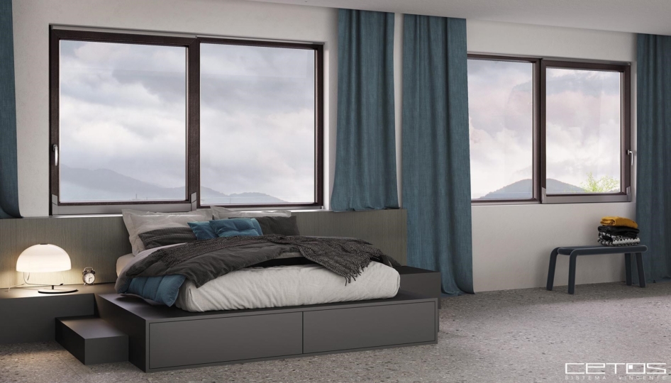 FINESTRE A BATTENTE IN PVC ARES